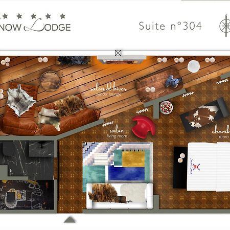 Snow Lodge Hotel Courchevel 1850 エクステリア 写真