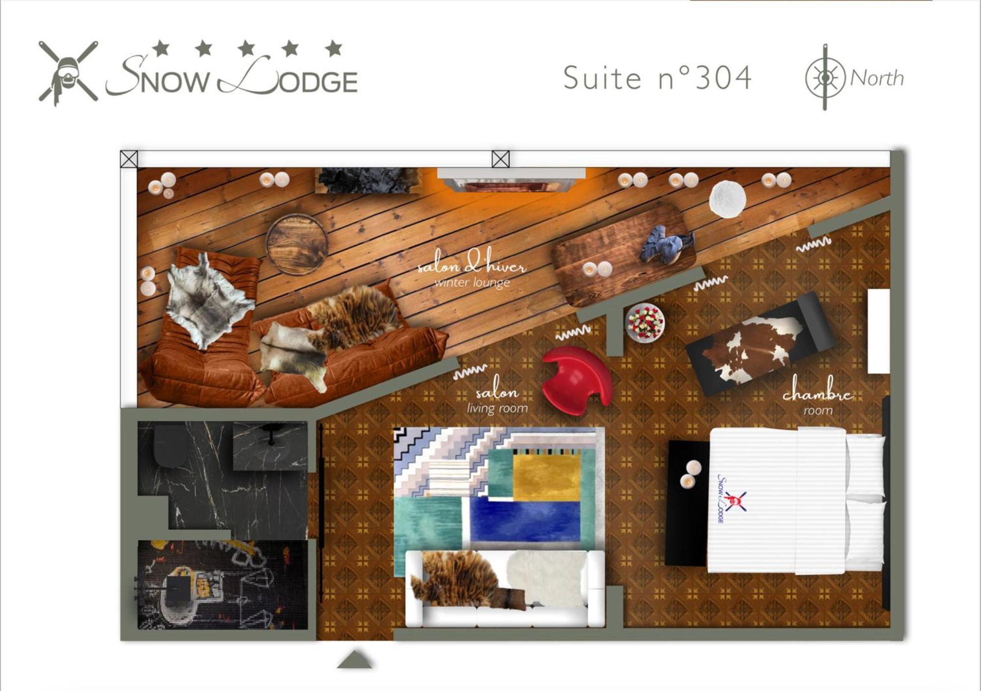 Snow Lodge Hotel Courchevel 1850 エクステリア 写真